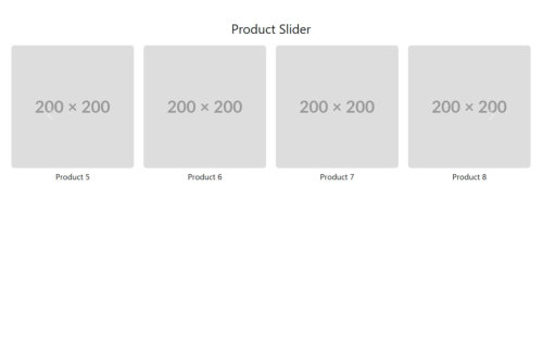 Product Slider