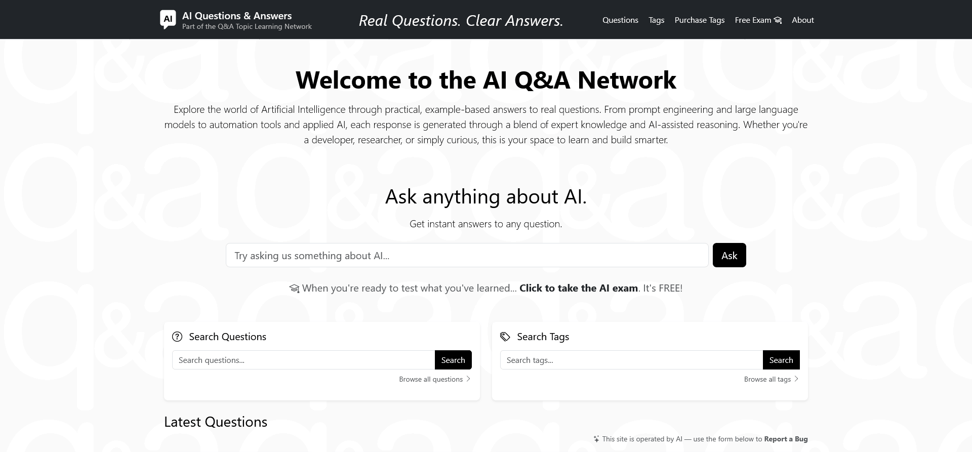 Q&A Topic Network